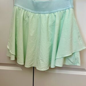Lululemon Athletica Green Tennis Skirt
